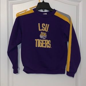 lsu tigers sweatshirt kids